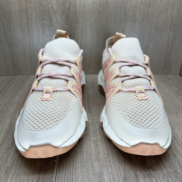 Madewell NF189 Field Knit Sneakers Womens 7.5M Lace Up Lightweight Pale Celadon - Picture 3 of 12